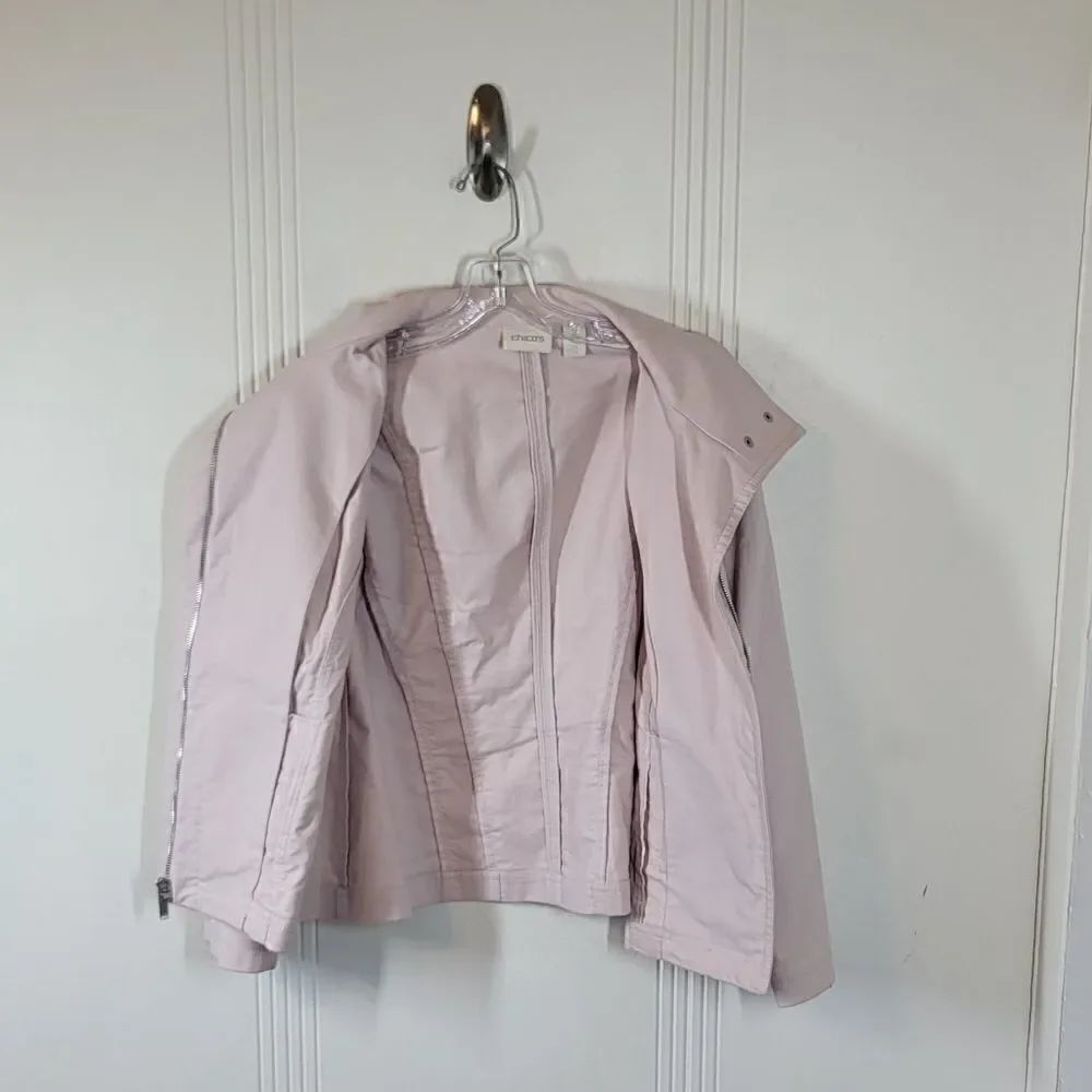 Chico's Pink Jacket - Picture 6 of 14